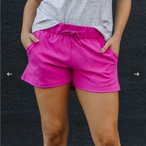 NWT fuchsia club shorts